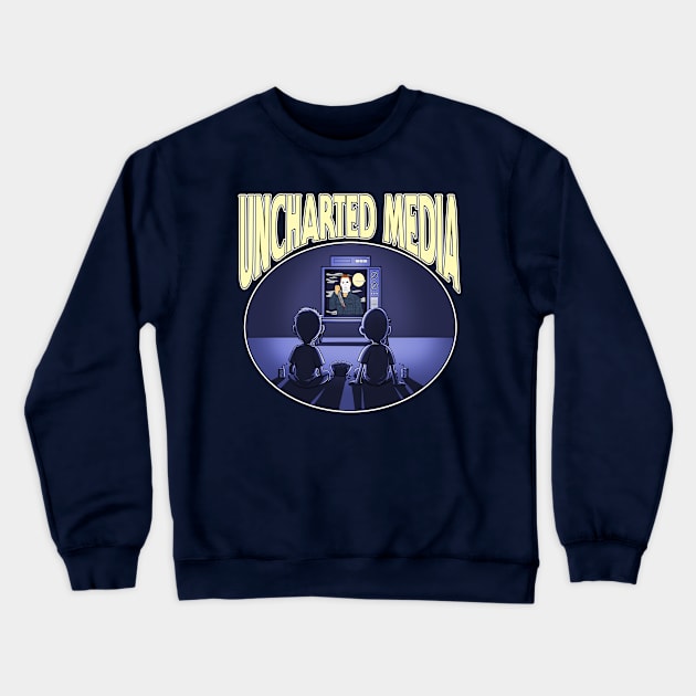 Retro Uncharted Media Crewneck Sweatshirt by Uncharted Media